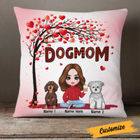 Personalized Dog Mom Pillow JR113 30O23 thumb 1