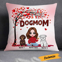 Personalized Dog Mom Pillow JR113 30O23 thumb 1