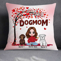 Personalized Dog Mom Pillow JR113 30O23 thumb 1
