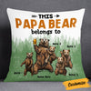 Personalized Bear Love Grandpa Pillow JR124 85O53 1