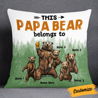 Personalized Bear Love Grandpa Pillow JR124 85O53 thumb 1