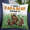Personalized Bear Love Grandpa Pillow JR124 85O53 1