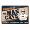 Personalized Man Cave Funny Metal Sign JR133 24O58 1