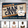 Personalized Man Cave Funny Metal Sign JR133 24O58 1
