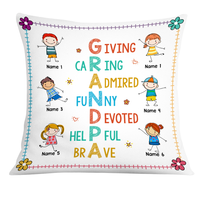 Personalized Love Grandpa Pillow JR126 24O24 thumb 1