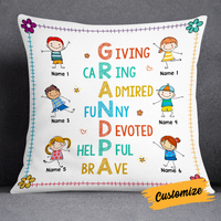 Personalized Love Grandpa Pillow JR126 24O24 thumb 1