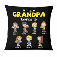 Personalized Love Dad Grandpa Grandkids Pillow JR134 24O47 thumb 1