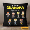 Personalized Love Dad Grandpa Grandkids Pillow JR134 24O47 1