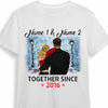 Personalized Couple Together Since T Shirt NB31 95O34 1