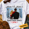 Personalized Couple Together Since T Shirt NB31 95O34 1