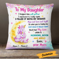 Personalized Mother Daughter Pillow JR125 24O23 thumb 1