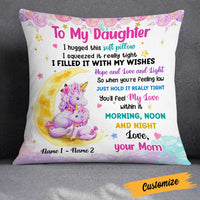 Personalized Mother Daughter Pillow JR125 24O23 thumb 1
