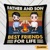 Personalized Love Dad Son Pillow JR135 24O47 1