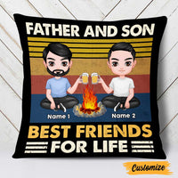 Personalized Love Dad Son Pillow JR135 24O47 thumb 1