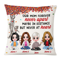 Personalized Mom Daughter Long Distance Pillow JR121 95O53 thumb 1