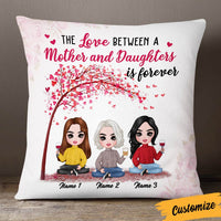 Personalized Mother Daughter Love Pillow JR125 30O36 thumb 1