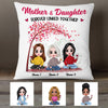 Personalized Mother Daughter Pillow JR123 30O36 1