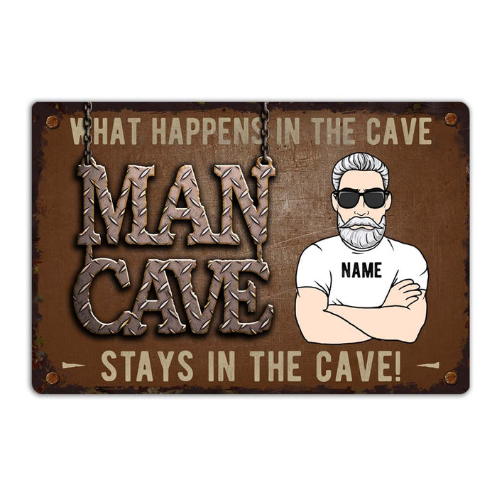 Personalized Man Cave Metal Sign JR132 23O32 1