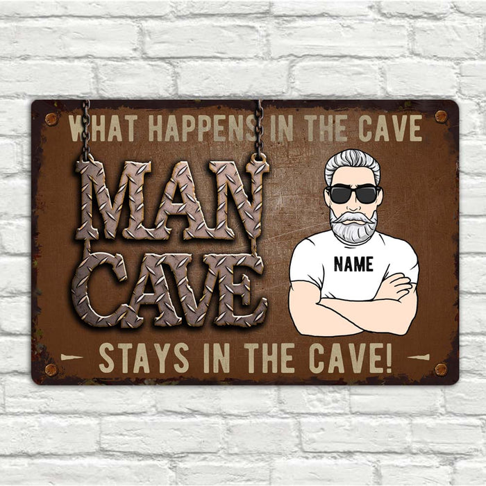 Personalized Man Cave Metal Sign JR132 23O32 1