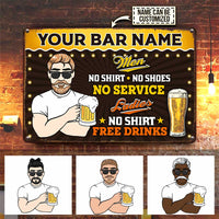 Personalized Man Cave Metal Sign JR126 26O47 thumb 1