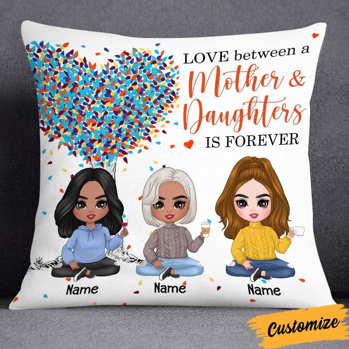 Personalized Mother Daughter Pillow JR141 23O32 1