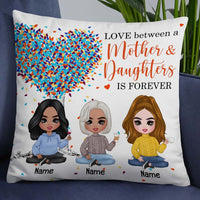 Personalized Mother Daughter Pillow JR141 23O32 thumb 1