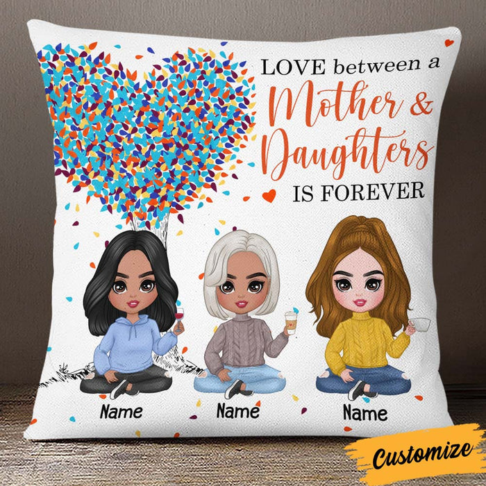 Personalized Mother Daughter Pillow JR141 23O32 1