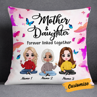 Personalized Mother Daughter Pillow JR126 23O24 thumb 1