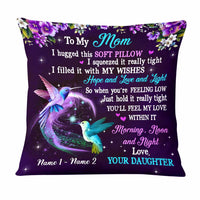 Personalized Love Mom Grandma Pillow JR125 26O47 thumb 1