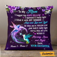Personalized Love Mom Grandma Pillow JR125 26O47 thumb 1