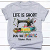 Personalized Sewing Quilting Life T Shirt JR124 81O34 1