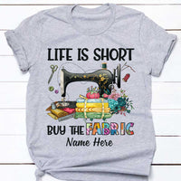 Personalized Sewing Quilting Life T Shirt JR124 81O34 thumb 1