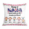 Personalized Love Mom Grandma Pillow JR122 26O58 1