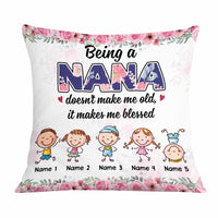Personalized Love Mom Grandma Pillow JR122 26O58 thumb 1