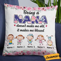 Personalized Love Mom Grandma Pillow JR122 26O58 thumb 1