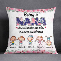 Personalized Love Mom Grandma Pillow JR122 26O58 thumb 1
