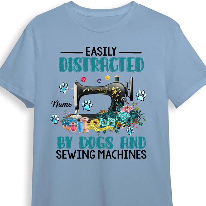 Personalized Sewing Quilting Dog T Shirt JR125 81O24 1