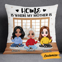 Personalized Mother Daughter Home Pillow JR125 23O24 thumb 1