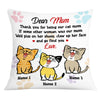 Personalized Cat Mom Pillow JR133 26O53 1