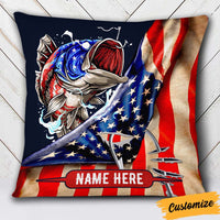 Personalized Love Fishing Pillow JR145 24O32 thumb 1