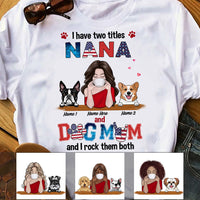 Personalized Dog Mom Aunt T Shirt MY121 30O58 thumb 1