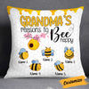 Personalized Grandma Mom Bee Pillow JR132 85O34 1