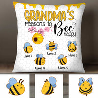 Personalized Grandma Mom Bee Pillow JR132 85O34 thumb 1