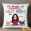 Personalized Cat Mom Pillow JR137 26O57 1