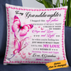 Personalized To My Granddaughter Butterfly Pillow JR134 30O24 1