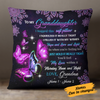 Personalized Mom Grandma Daughter Granddaughter Butterfly Pillow JR137 30O24 1