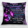 Personalized Mom Grandma Daughter Granddaughter Butterfly Pillow JR137 30O24 1