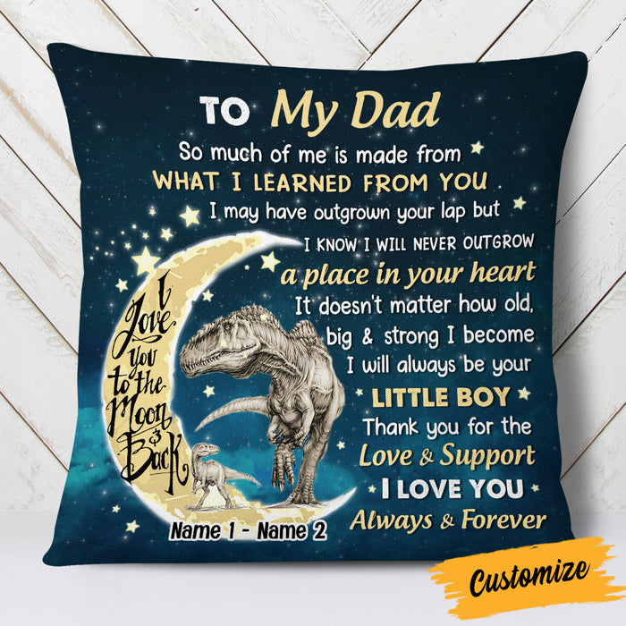 Personalized Love Dad Grandpa Pillow JR134 26O53 1