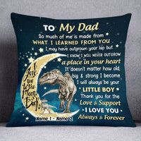 Personalized Love Dad Grandpa Pillow JR134 26O53 thumb 1