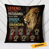 Personalized Love Dad Grandpa Lion Pillow JR136 95O23 1